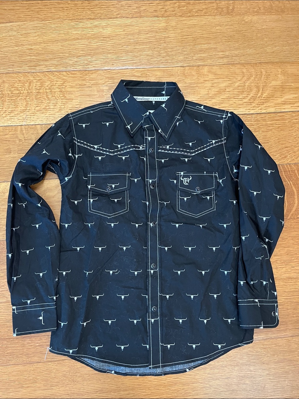 Youth Boys cowboy hardware size medium 7/8